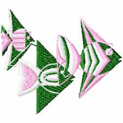 Fishes Embroidery Design 11 Fishes Embroidery Design 11